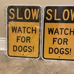 3M reflective metal signs